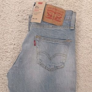 New 511 slim Levi’s light blue jeans